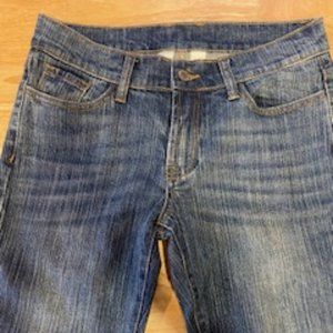 John Galt Dark Blue Brielle Bootcut Low Rise Jeans